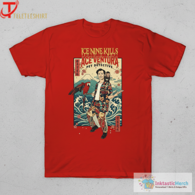 Ace Ventura Pet Detective Parrot Monkey Ice Nine Kills T-Shirts