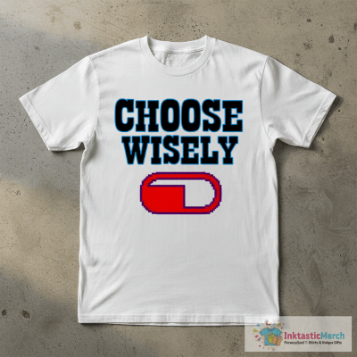 Alpha male Choose wisely red pill T-Shirt