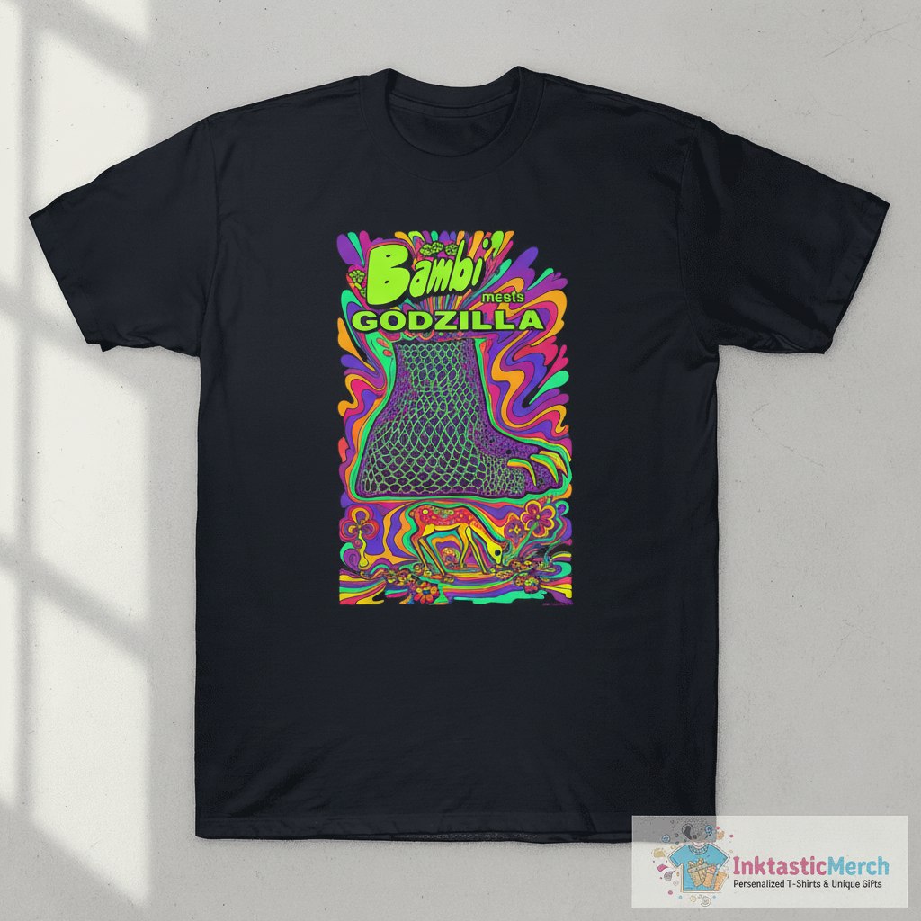 Bambi Meets Godzilla - Light T-Shirt 1 Bambi Meets Godzilla - Light T-Shirt
