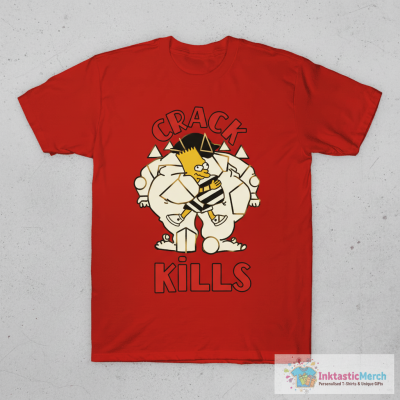 Bart Simpson crack kills vintage T-Shirt