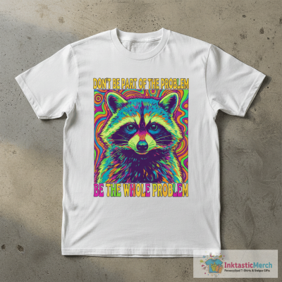 Be the whole problem Raccoon T-Shirt