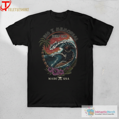 Big Z Memorial Surf Off Surf Wave T-shirts