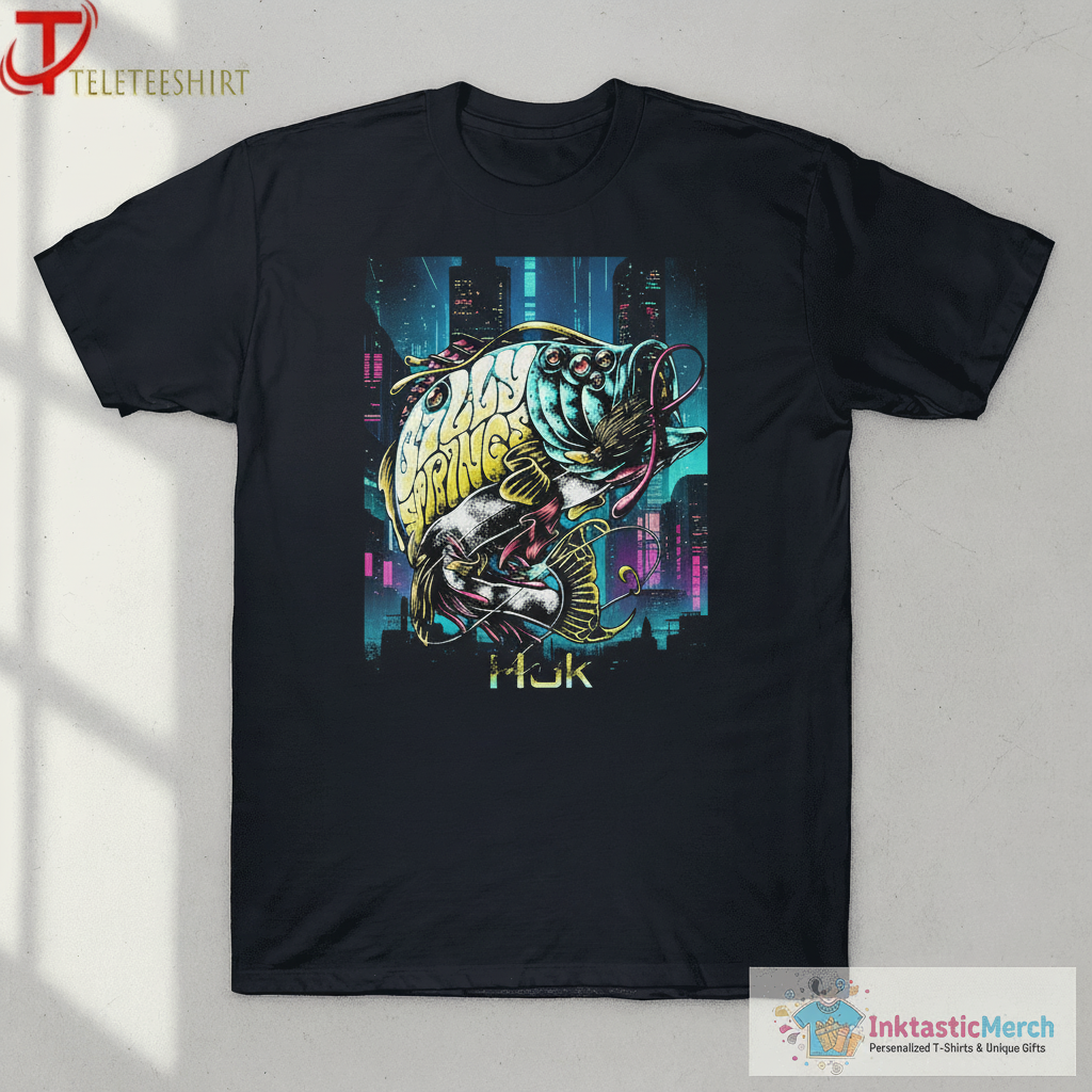 Billy Strings Huk Fishing T-shirts 1 Billy Strings Huk Fishing T-shirts