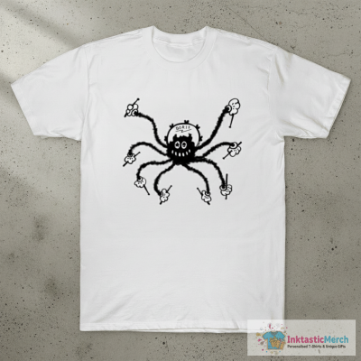 Boris the Spider Old School Cartoon Character T-Shirt