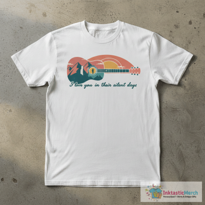 Brandi silent Days Guitar T-Shirt