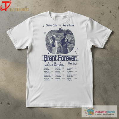 Brent Forever North America 2024 Chelsea Cutler & Jeremy Zucker T-Shirts