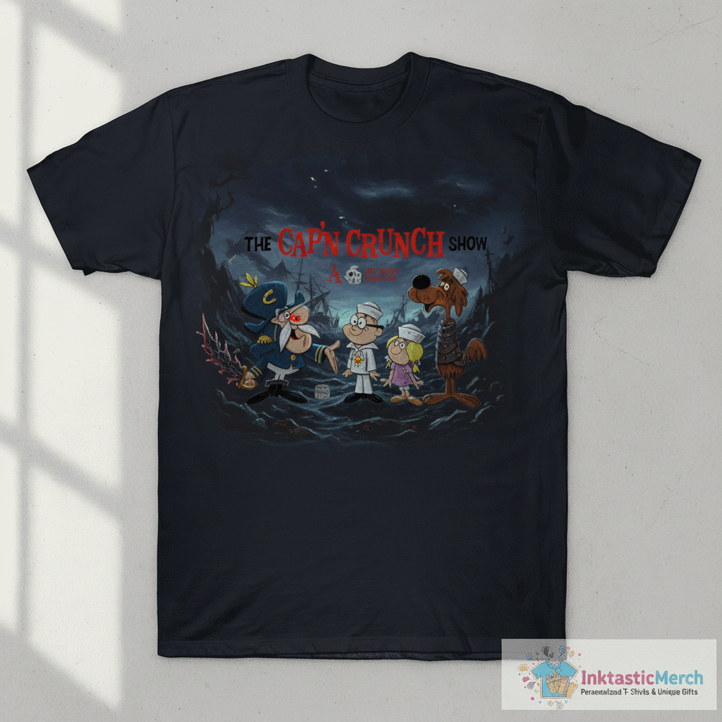 CAPTAIN CARTOON SHOW T-Shirt 1 CAPTAIN CARTOON SHOW T-Shirt