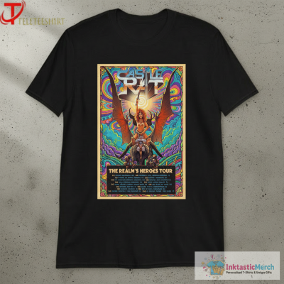 Castle Rat The Realm’s Heroes Tour 2025 T-shirts