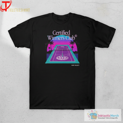 Certified Winners Club Tennis Nude Project T-shirts