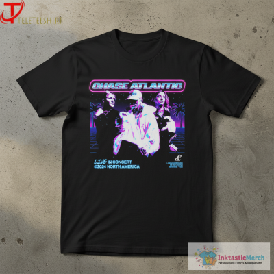 Chase Atlantic Live In Concert North America Tour 2024 T-Shirts