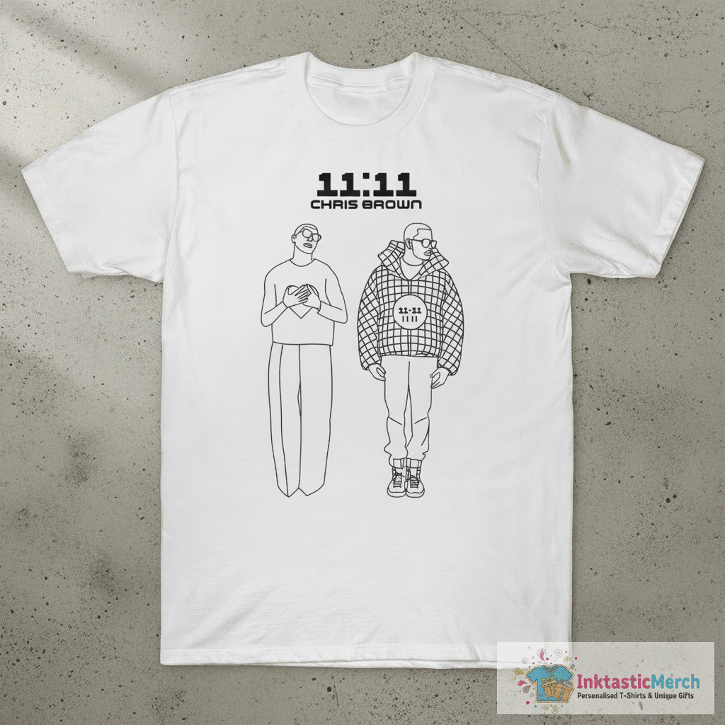 Chris Brown 11 11 Album T-Shirts 1 Chris Brown 11 11 Album T-Shirts