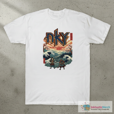 Christopher M Lafon Wearing NYK Never Kill Yourself T-shirts