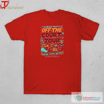 Club 520 Off The Court Tour 2025 No Casuals Permitted T-shirts