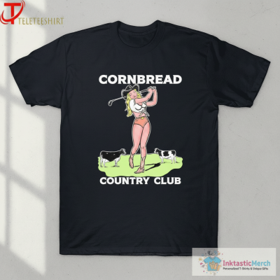 Cornbread Cowboi Country Club Cowgirl T-shirts