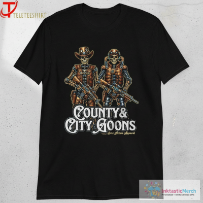 County & City Goons Skeleton T-shirts