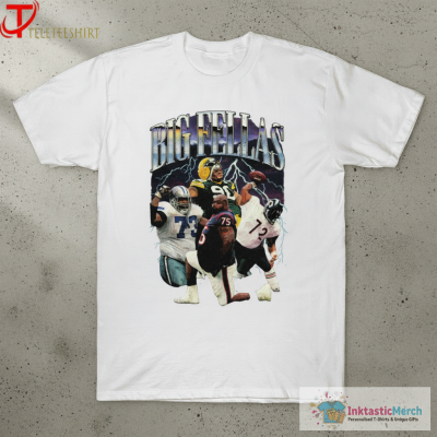 Dallas Cowboys Green Bay Packers Houston Texans Chicago Bears Big Fellas T-shirts