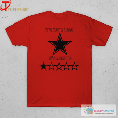 Dallas Cowboys It’s Not A Logo It’s A Rating T-shirts