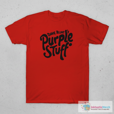 Dave Blunt’s Purple Stuff Logo T-Shirts