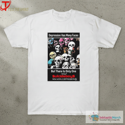 Depression Has Many Face But There Is Only One Suicideboys Shirts