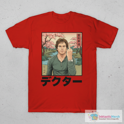 Dexter Morgan Middle Finger T-shirts