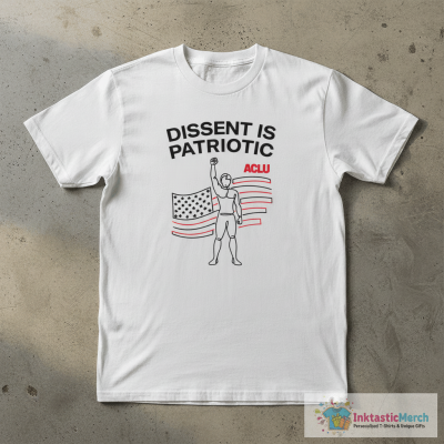 Dissent Is Patriotic ACLU T-shirts
