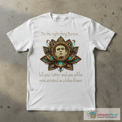 Do The Right Thing Barron… Kill Your Father And You Will Be Reincarnated As A Lotus Flower T-Shirts