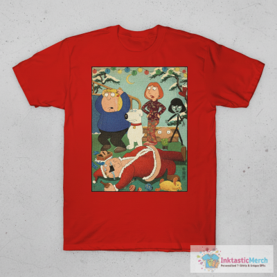 Doozy Comics Family Guy Christmas T-shirts