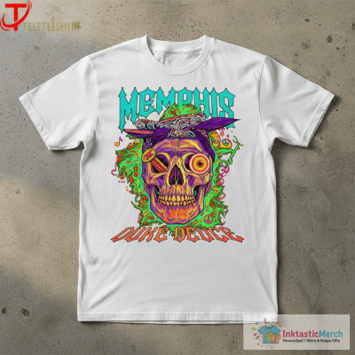 Duke Deuce Memphis 901 Day Skull T-shirts