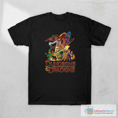 Dungeons And Dragons Cartoon T-Shirt