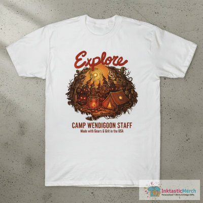 Explore Wendigoon Camp Wendigoon Staff T-shirt