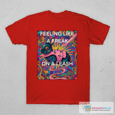 Feeling Like A Freak On A Leash Bunny T-Shirts