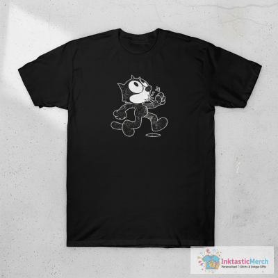 Felix The Cat - Retro Faded Design T-Shirt