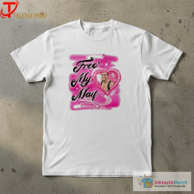 Free My Man Luigi Mangione Heart T-shirts