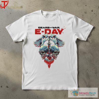 Gears Of War Brotherhood E-Day T-Shirts