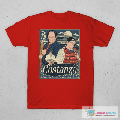 George Costanza Assistant To The Traveling Secretary Bronx New York Yankees Stadium T-shirts