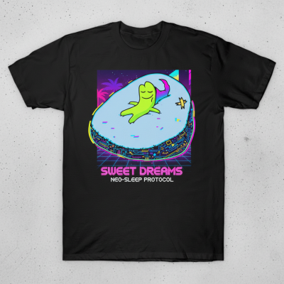 Glep Sleeping Smiling Friends T-Shirt