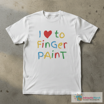 I Love To Finger Paint T-Shirts