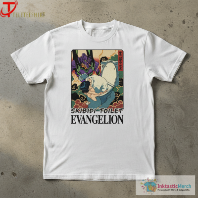 Ikari Shinji Skibidi Toilet Evangelion T-Shirts