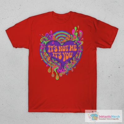It's Not Me It's You Funny Valentine's Day Candy Heart Lover T-Shirt