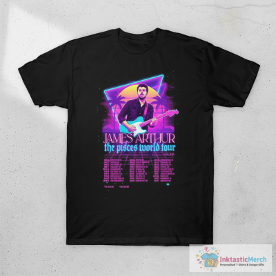 James Arthur The Pisces World Tour USA 2025 T-shirts