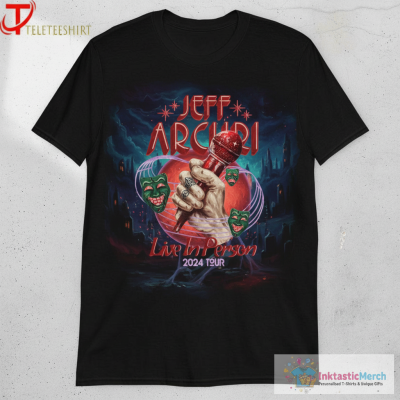 Jeff Arcuri 2024 Tour Live In Person Mic Mask T-shirts