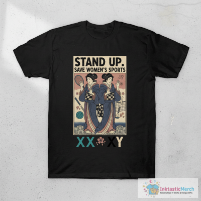 Jennifer Sey Athletics Stand Up Save Women’s Sports XX XY T-Shirts