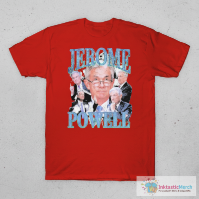 Jerome Powell Lightning Smoke Vintage T-Shirts