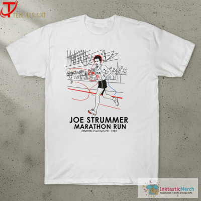 Joe Strummer Marathon Run London T-shirts