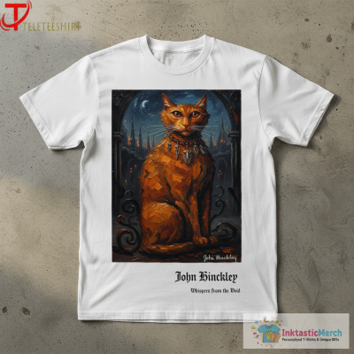 John Hinckley Cat Painting T-Shirts