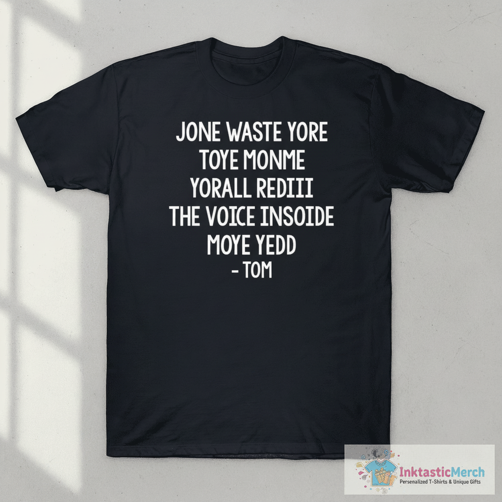 Jone Waste Yore Toye Monme Yorall Rediii The Voice Insoide Moye Yedd Tom Pop Miss You Punk T-Shirts 1 Jone Waste Yore Toye Monme Yorall Rediii The Voice Insoide Moye Yedd Tom Pop Miss You Punk T-Shirts