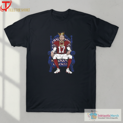 Josh Allen King Of The North JA17 MVP Buffalo Bills T-Shirts