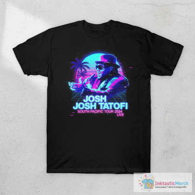 Josh Tatofi Music South Pacific Tour 2024 Live Photo T-Shirts