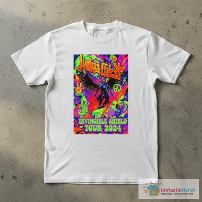 Judas Priest Invincible Shield Tour 2024 T-Shirts