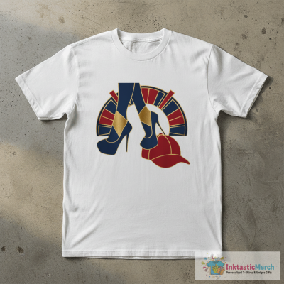 Kamala Harris Heels Stepping On Red Maga Hat 2024 T-Shirts